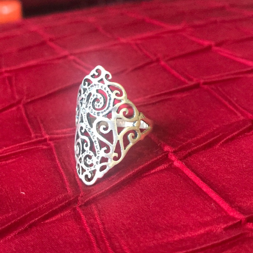Pure silver ring - Picture 2 of 8